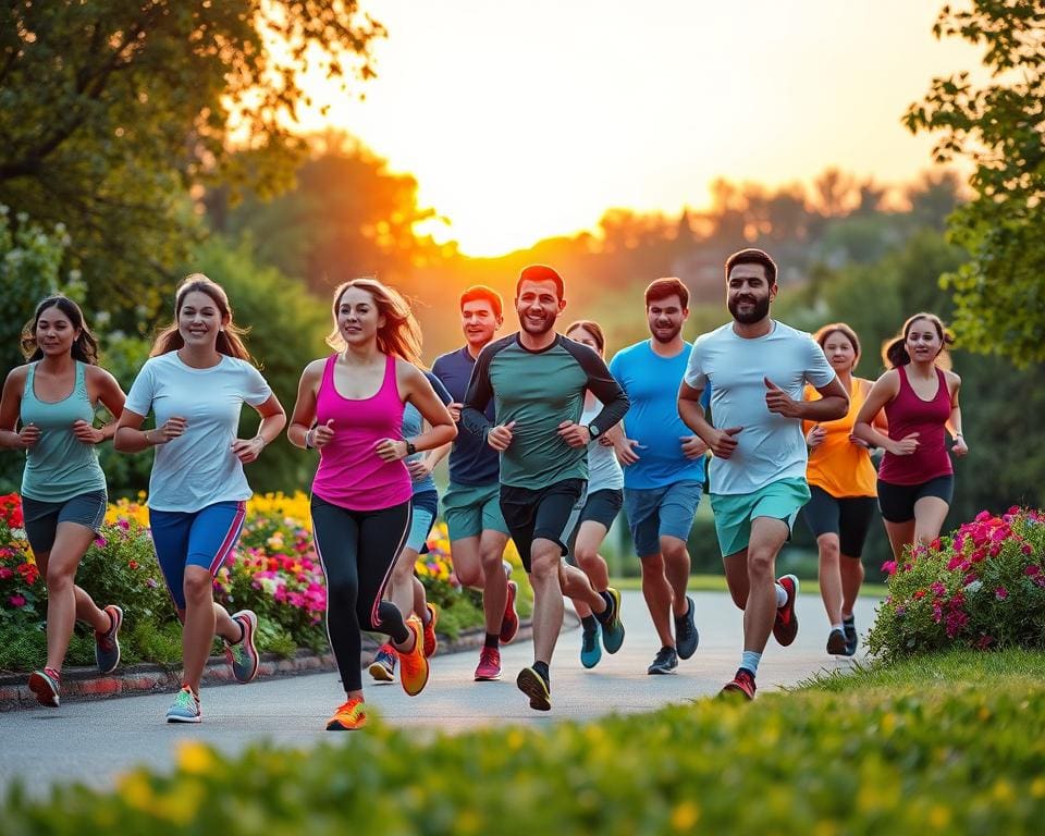 Ausdauertraining durch Joggen für mehr Fitness