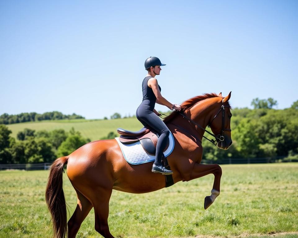 Balance beim Reiten