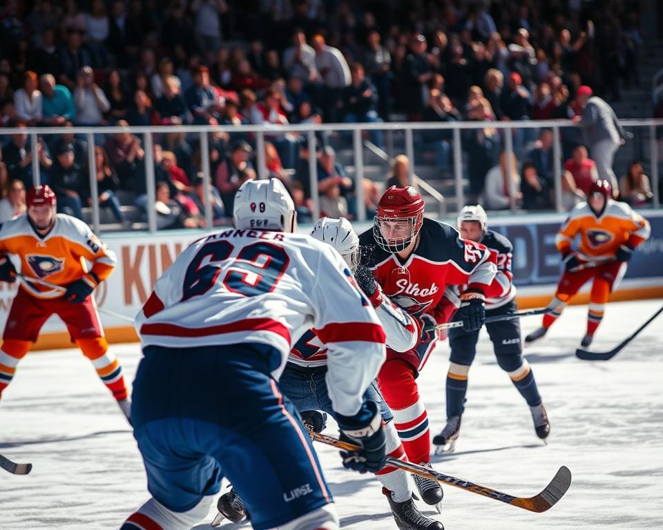 Bandy - Mannschaftssport mit Teamarbeit und schnellem Spiel