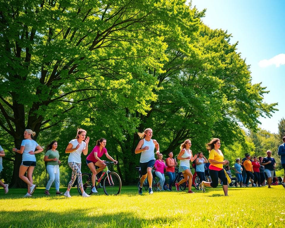 Bewegung für ein gesundes Leben