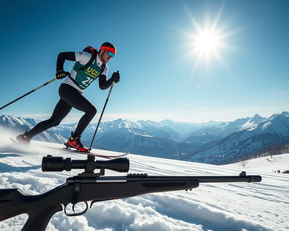 Biathlon Ausdauer und Schießen