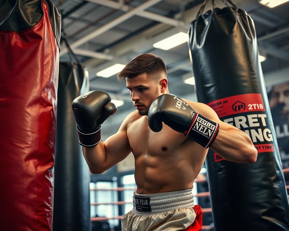 Boxtraining für Stärke