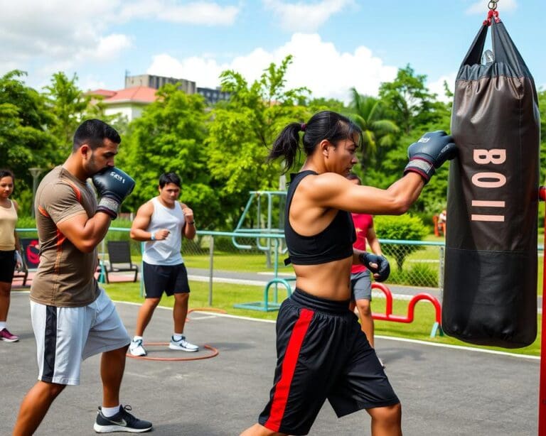 Boxtraining für eine starke und gesunde Lebensweise