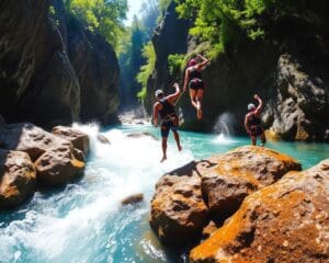 Canyoning – Adrenalin und Technik im Wasser