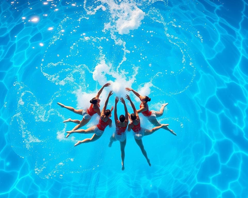 Choreografie im Synchronschwimmen