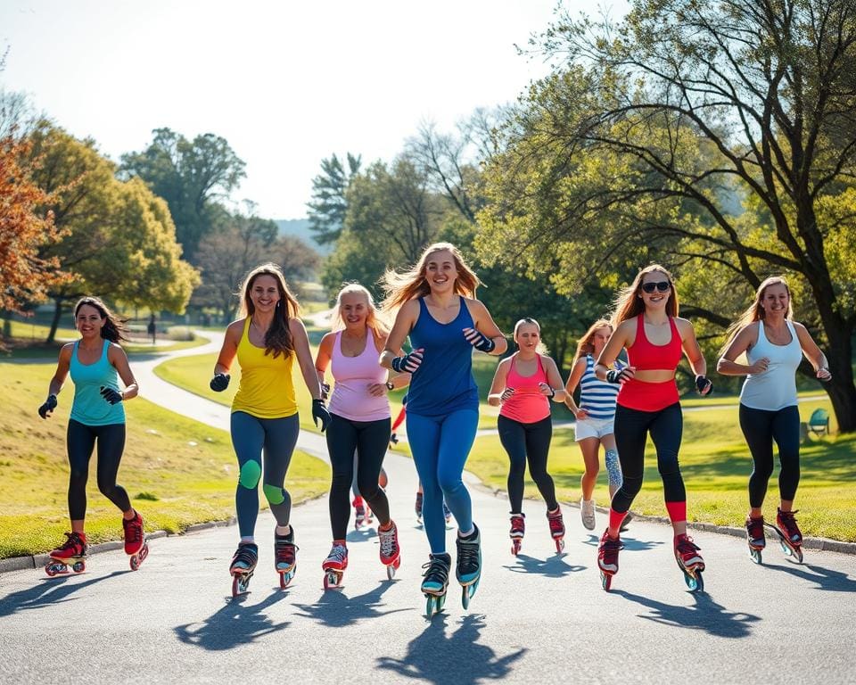 Cross-Skating – Ausdauertraining auf Rollen im Freien