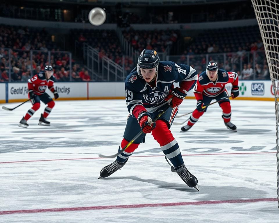 Eishockey Taktik und Präzision