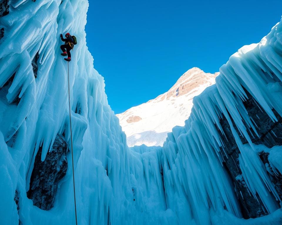 Eisklettern Grundlagen