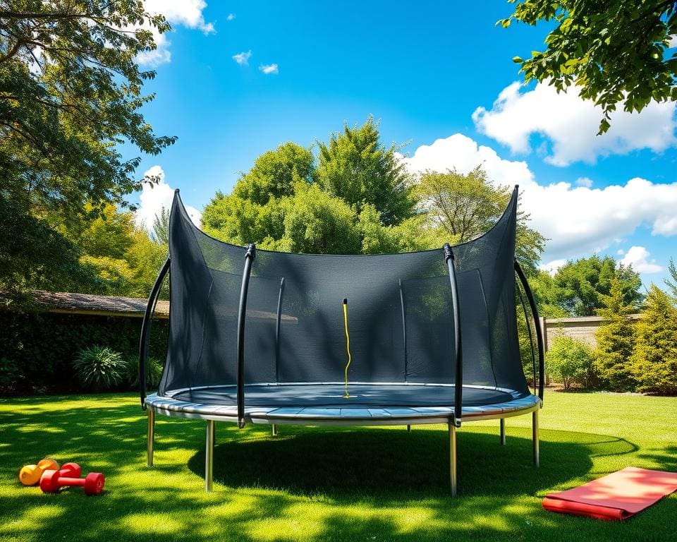 Fit und gesund mit täglichen Sprüngen auf dem Trampolin