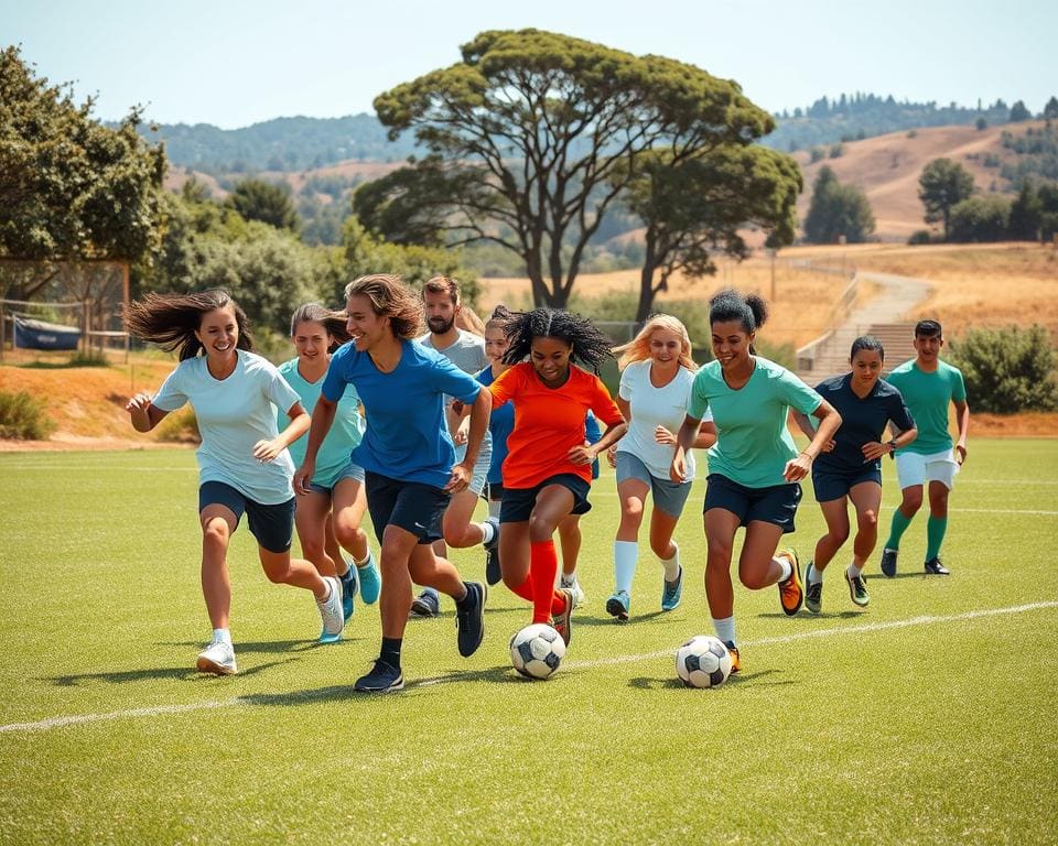 Fußball als Weg zu einem gesunden Lebensstil