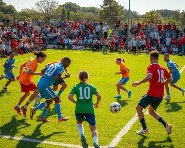 Fußball für Fitness, Teamgeist und gesunde Lebensweise