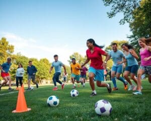 Fußball für Fitness und Gesundheit im Alltag