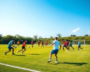 Fußball für körperliche Fitness und einen gesunden Lebensstil