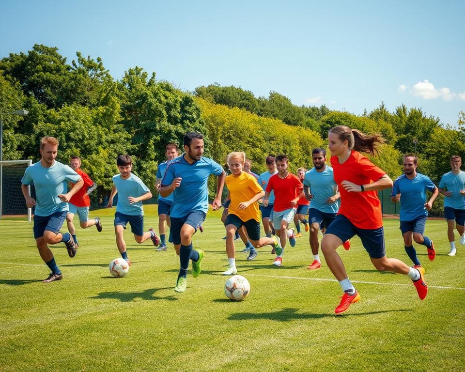 Fußballtraining verbessert die Fitness