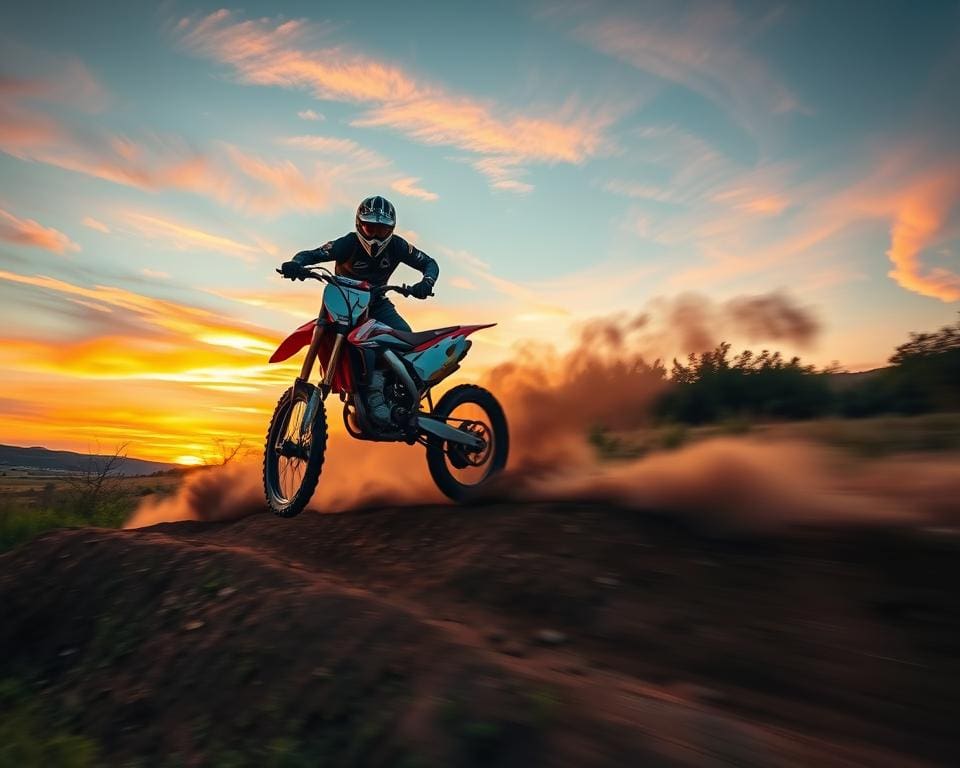 Geschwindigkeit im Motocross