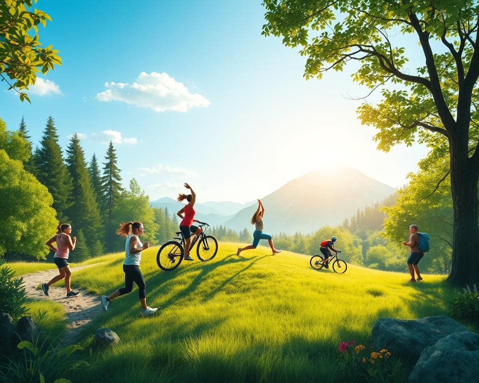 Gesund und fit durch tägliches Outdoor-Training