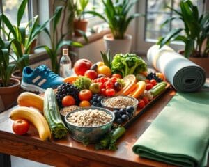 Gesunde Ernährung und Bewegung als perfekte Kombination