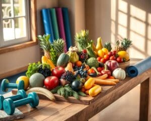 Gesunde Ernährung und Bewegung für langanhaltende Vitalität