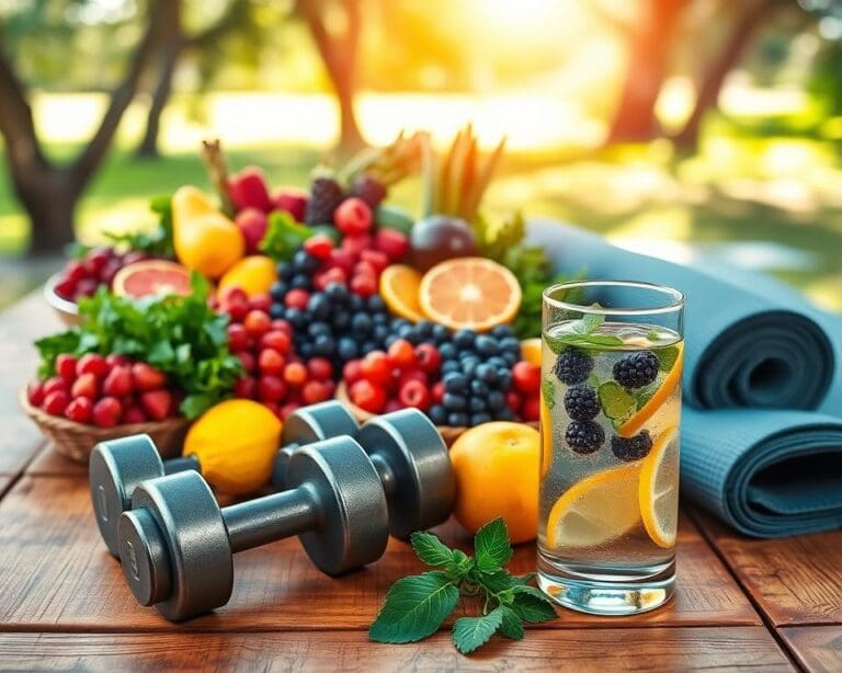 Gesunde Ernährung und Fitness für ein starkes Immunsystem