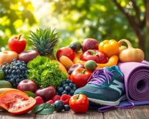 Gesunde Ernährung und Sport für ein starkes Immunsystem