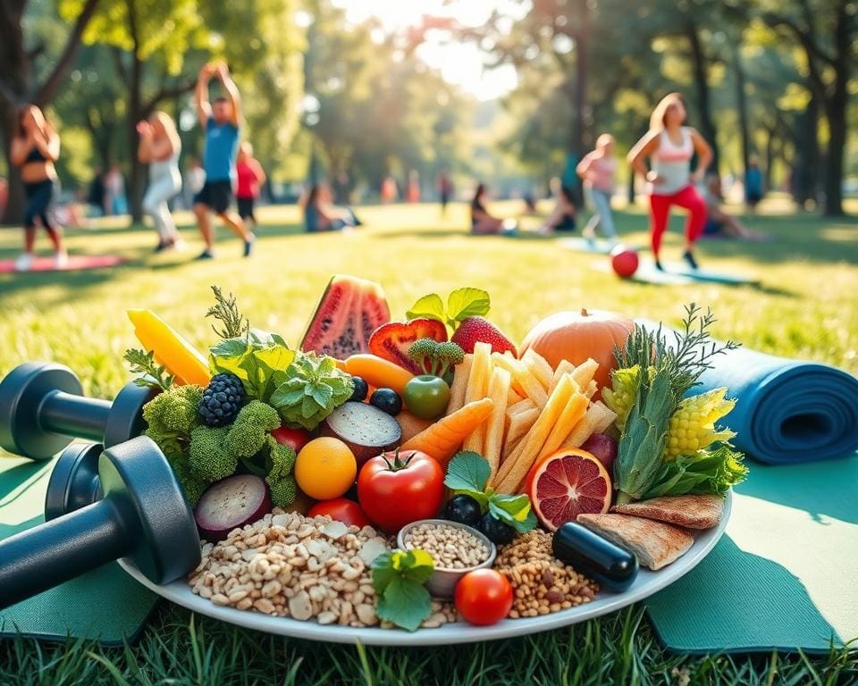 Gesunde Ernährung und Sport für nachhaltige Gesundheit