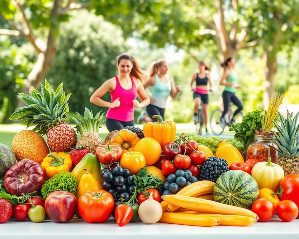 Gesunde Ernährung und Sport für nachhaltige Gesundheit