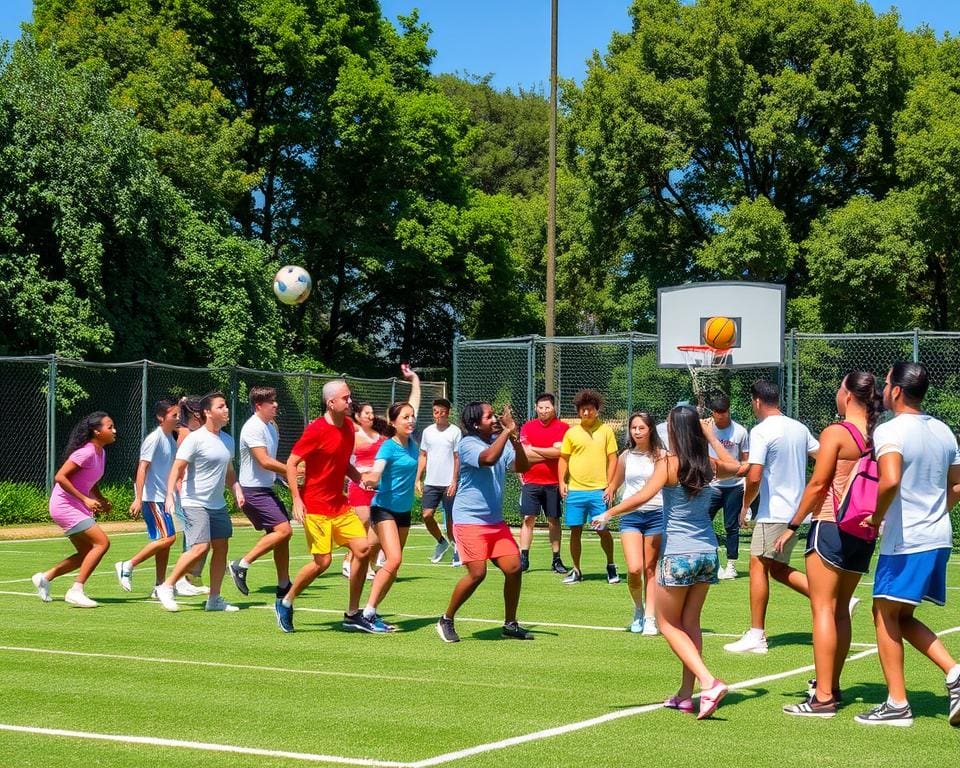 Gesunde Lebensweise durch Gruppensportarten fördern