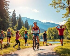 Gesunde Lebensweise durch Outdoor-Training verbessern