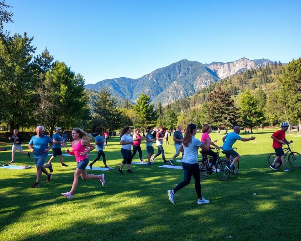 Gesunde Lebensweise durch Outdoor-Training verbessern