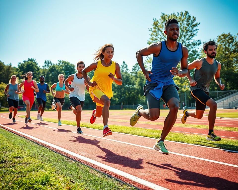 Gesunde Lebensweise durch Sprinten und Schnellkrafttraining