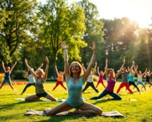 Gesunde Lebensweise durch Stretching und Bewegung