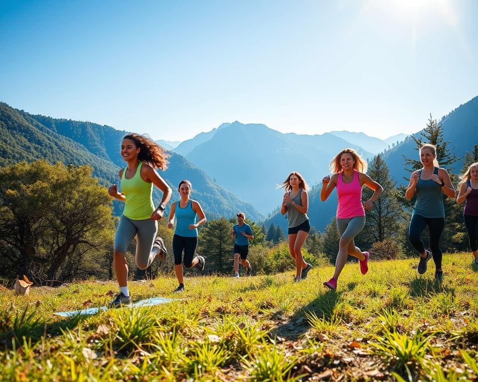 Gesunde Lebensweise durch regelmäßiges Outdoor-Training