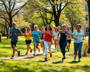 Gesunde Lebensweise mit Power-Walking stärken