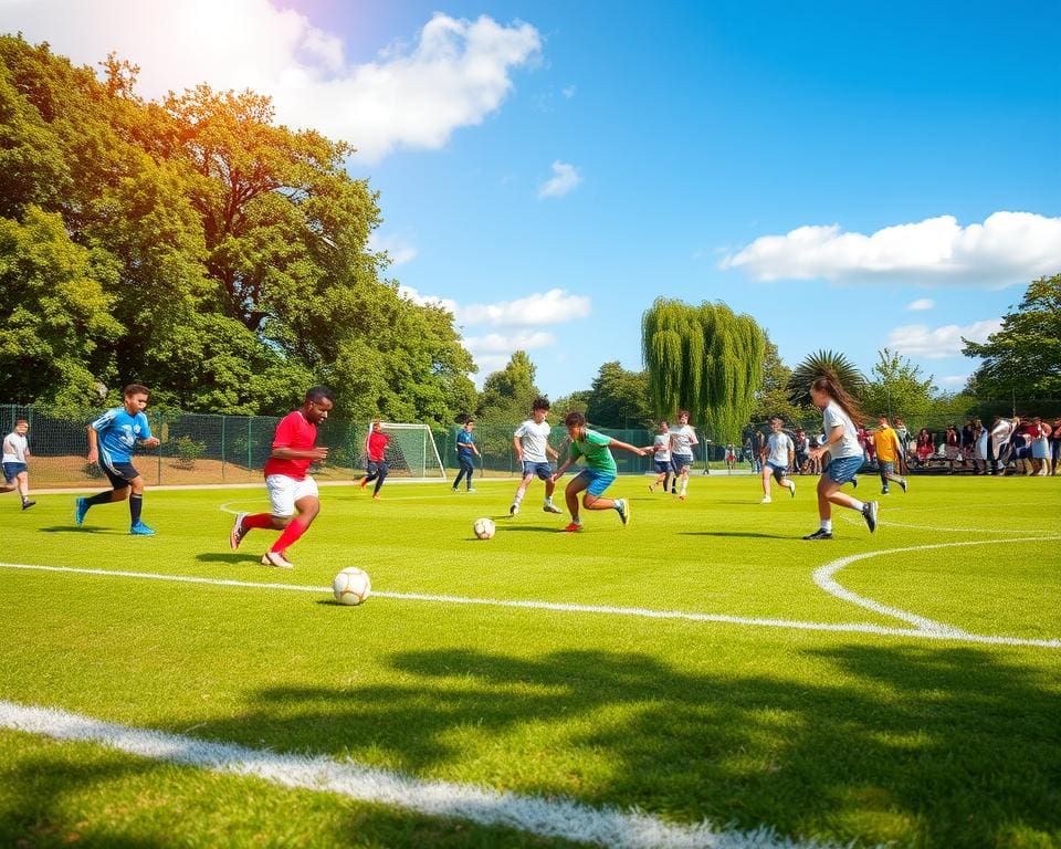 Gesundheit durch Fußball