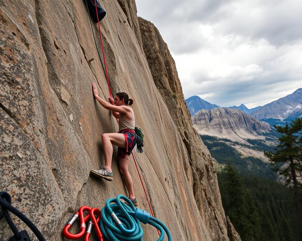 Klettertechniken und Klettertraining