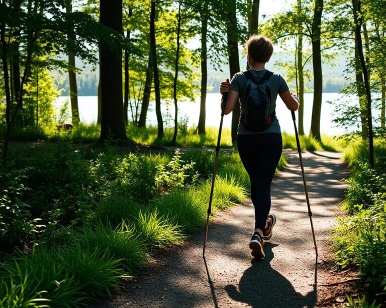 Nordic Walking – Die beste Technik für Gelenkschonung