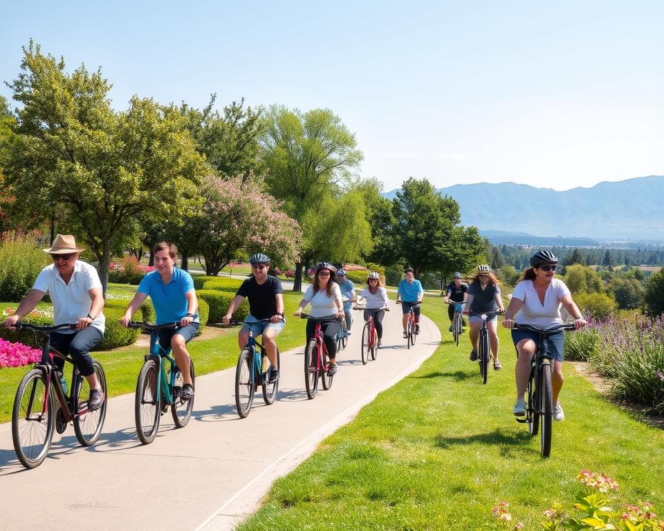 Radfahren für eine aktive und gesunde Lebensweise