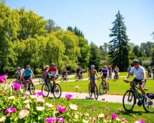 Radfahren für eine aktive und gesunde Lebensweise