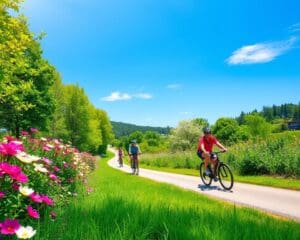 Radfahren für eine gesunde und aktive Lebensweise