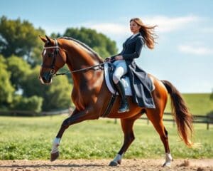 Reitsport – Harmonie zwischen Reiter und Pferd in der Dressur