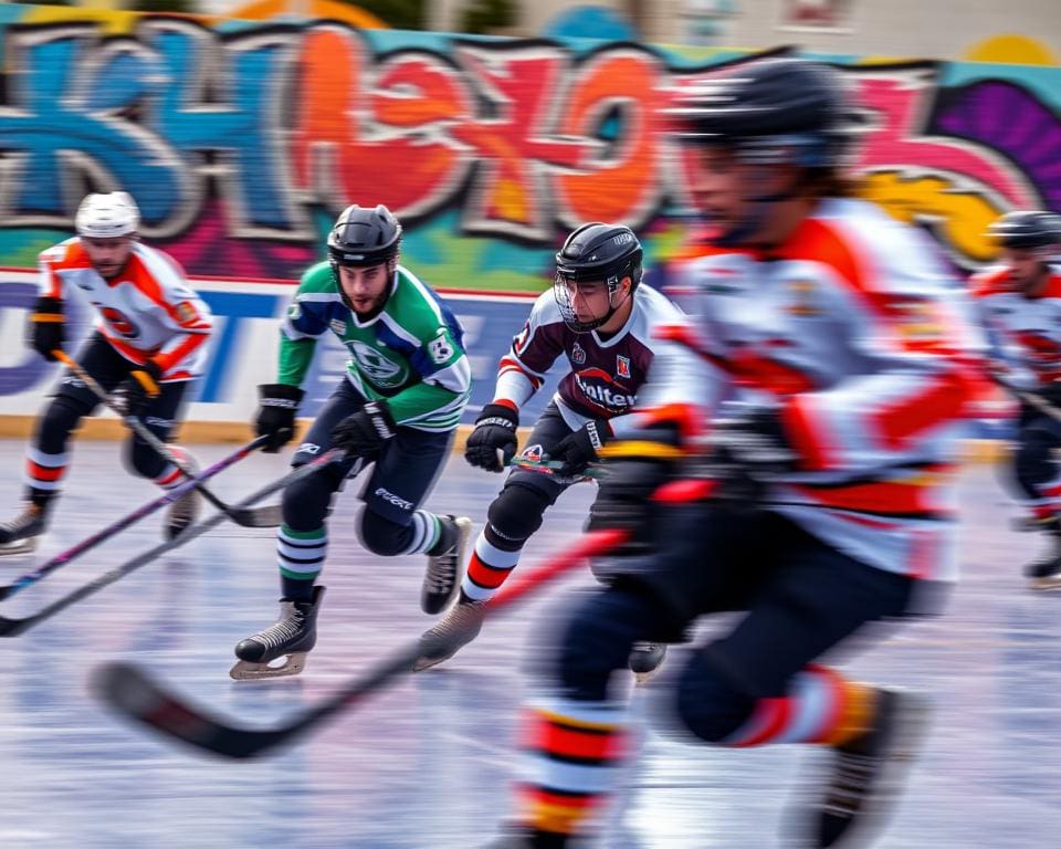 Schnelligkeit im Inlinehockey