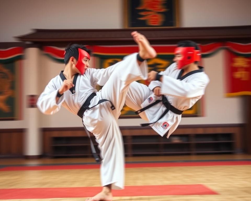 Schnelligkeit im Taekwondo