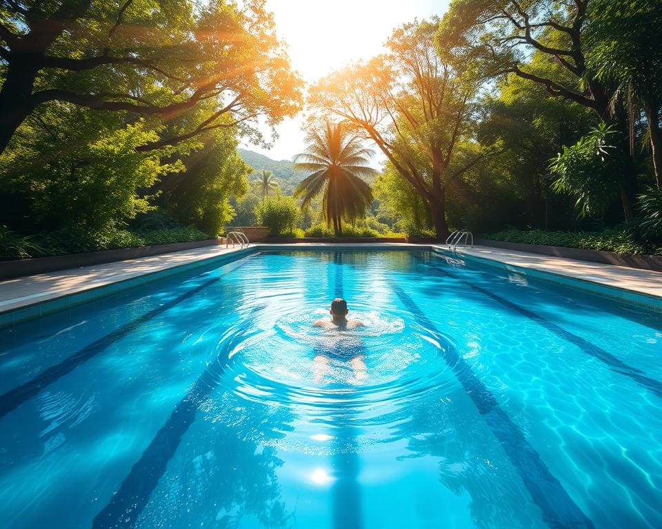 Schwimmen für Wohlbefinden