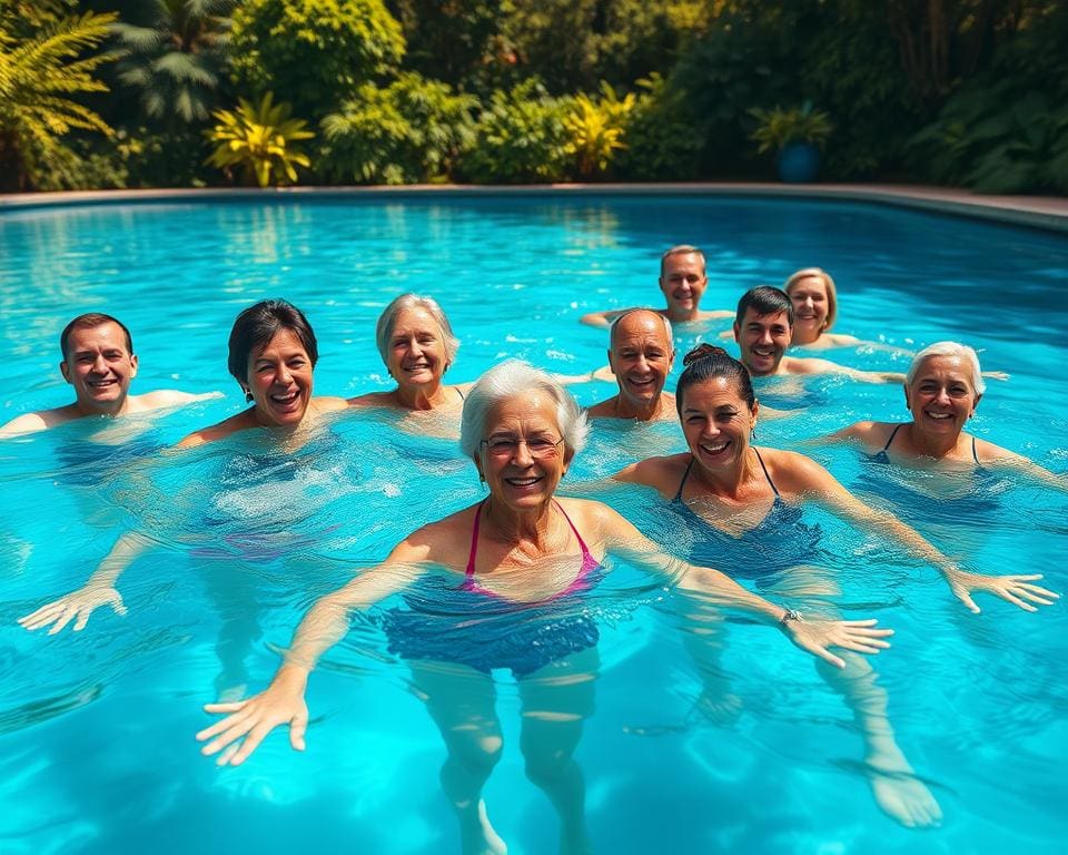 Schwimmen für ein fitteres, gesünderes Leben