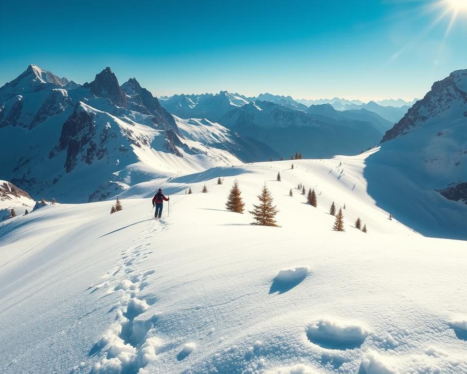 Skibergsteigen im alpinen Gelände