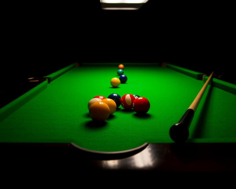 Snooker Strategie am Tisch