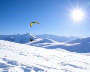 Snowkiting – Geschwindigkeit und Technik im Schnee