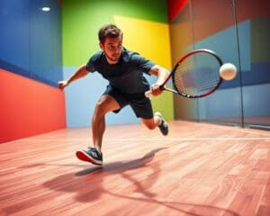 Squash – Schnelle Bewegungen und präzise Schläge meistern