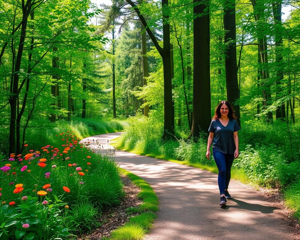 Stressabbau durch Wandern