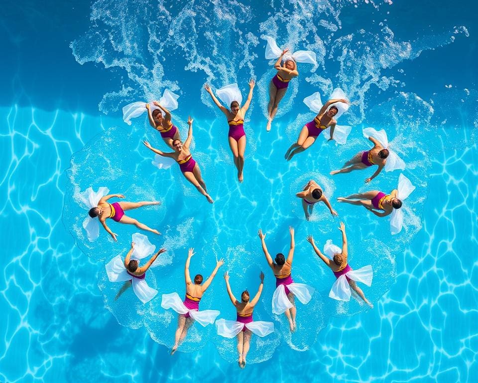 Synchronschwimmen – Teamwork und Timing im Wasser